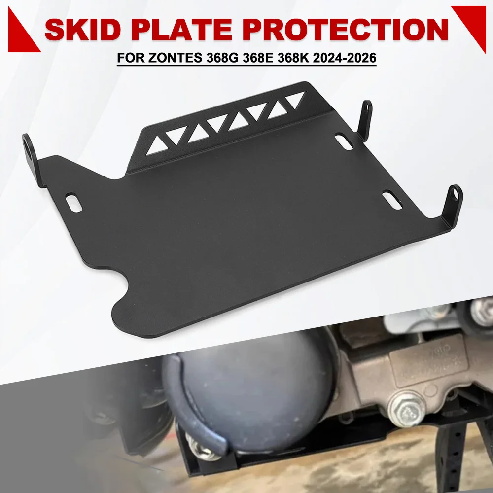

Для Zontes 368G 368E 368K 2024-2025-2026 крышка защитной пластины двигателя защитное шасси под защитной пластиной защита под животом 368 G