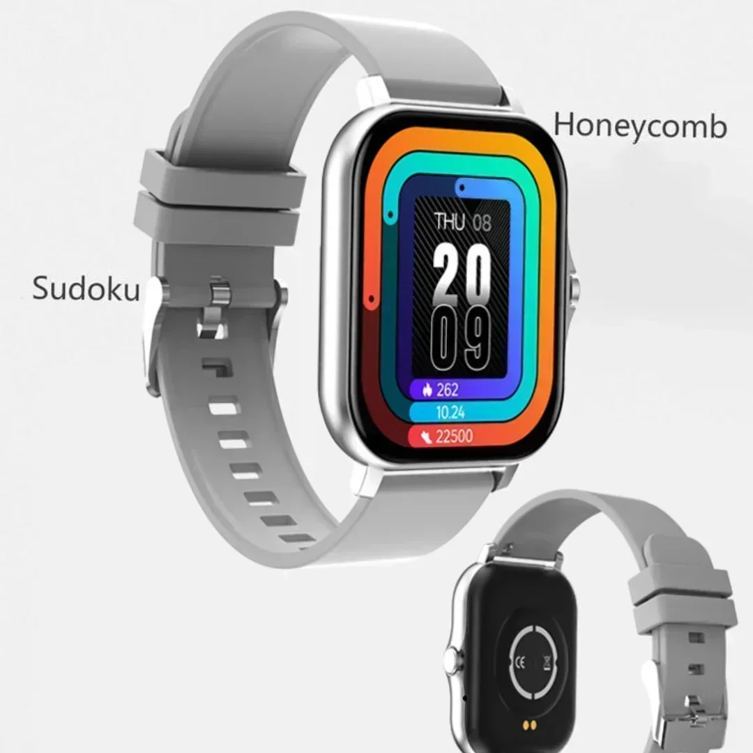 Men Smart Watches for Women Bluetooth Call Music Control Heart Rate Sleep Monitoring DIY Watch Face Smartwatch Android IOS