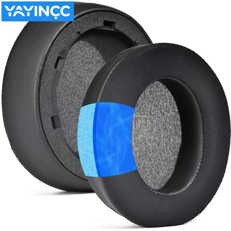 

YAYINCC Replacement Protein skin earmuff ear pillow ear covers cooling Gel ear cushions for Anker Soundcore Life Q35 Headphones