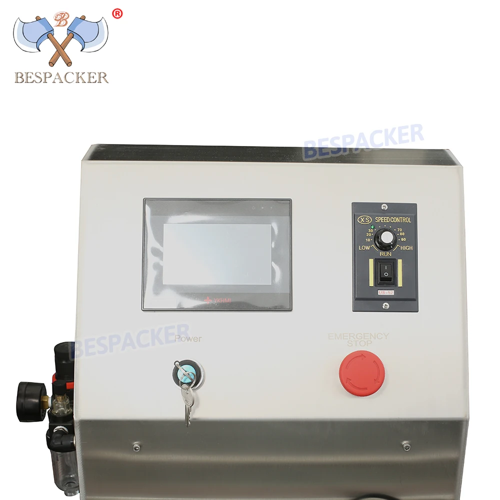 Bespacker GSLD-1000A Riempitrice semplice per succhi di peperoncino, burro di arachidi, acqua pura