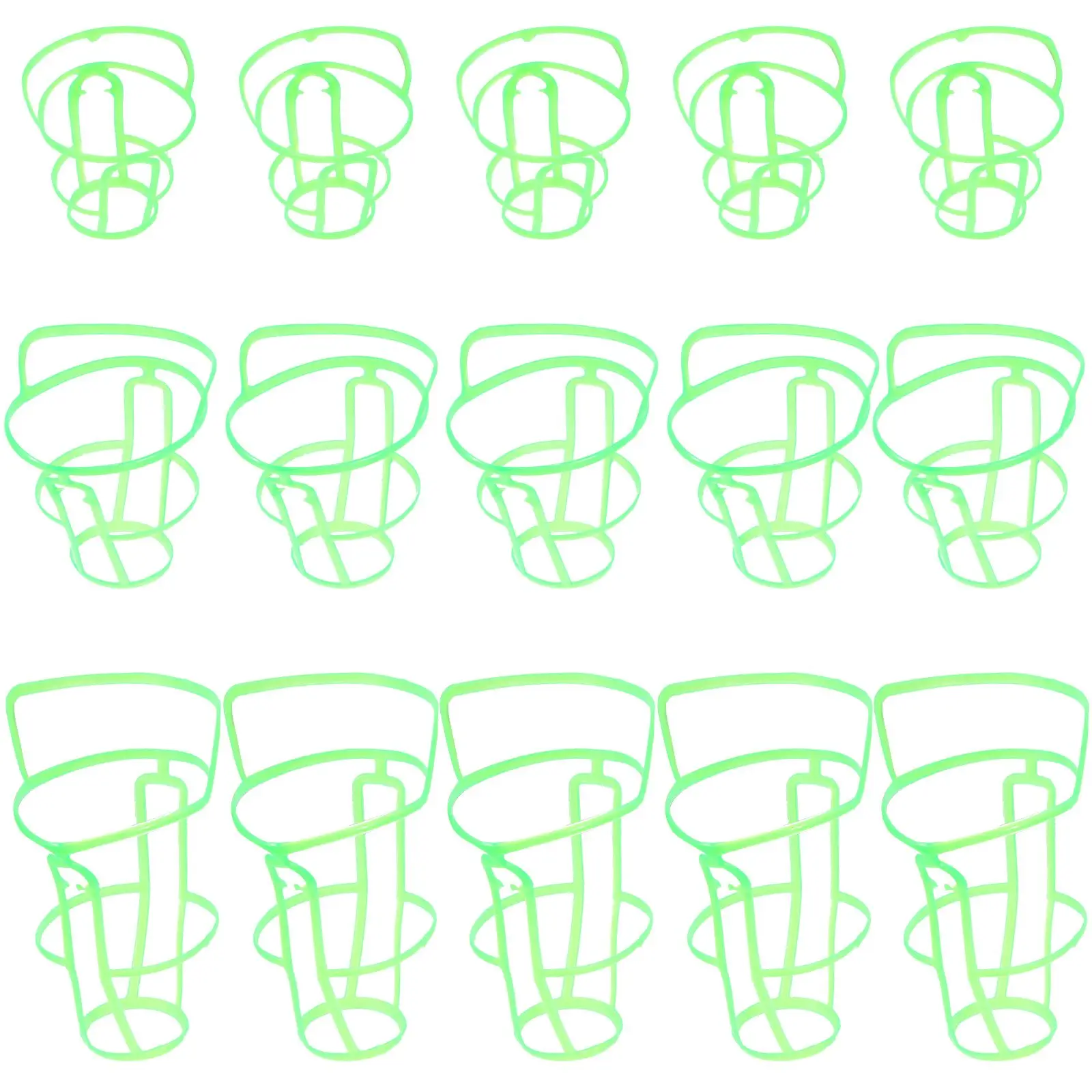 

15pcs Infusion Nets 100ml 250ml 500ml Bottle Covers Saline Nets Reusable PP Home Hospital Nursing Teaching Aids