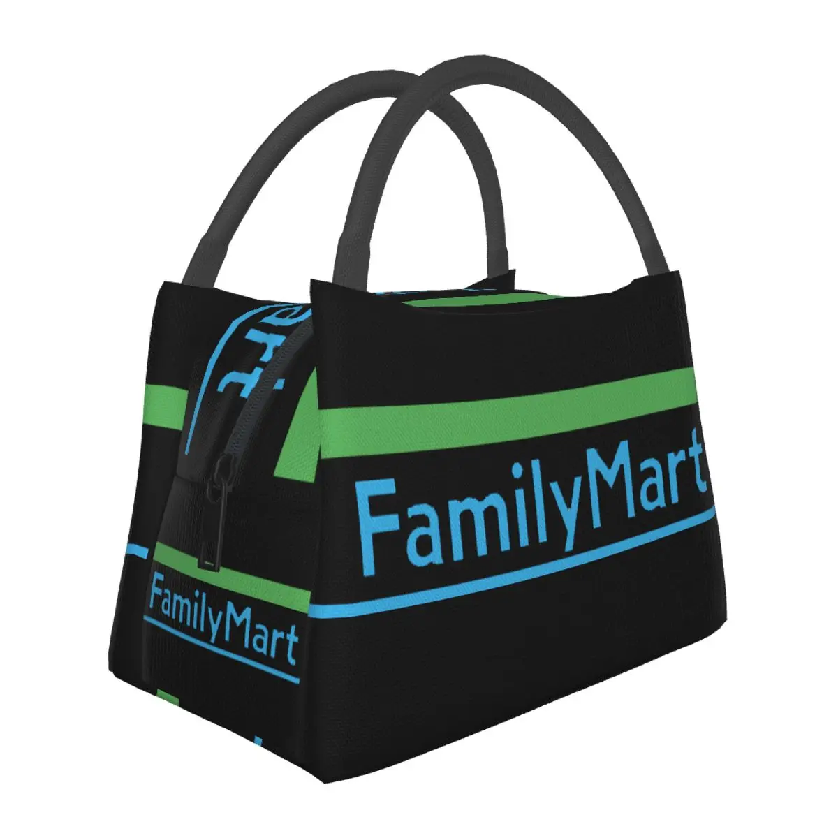 Family Mart Logo Japan (Konbini) Insulated Lunch Bag for School Picnic Storage Food Boxes Portable Thermal Lunch Box Tote