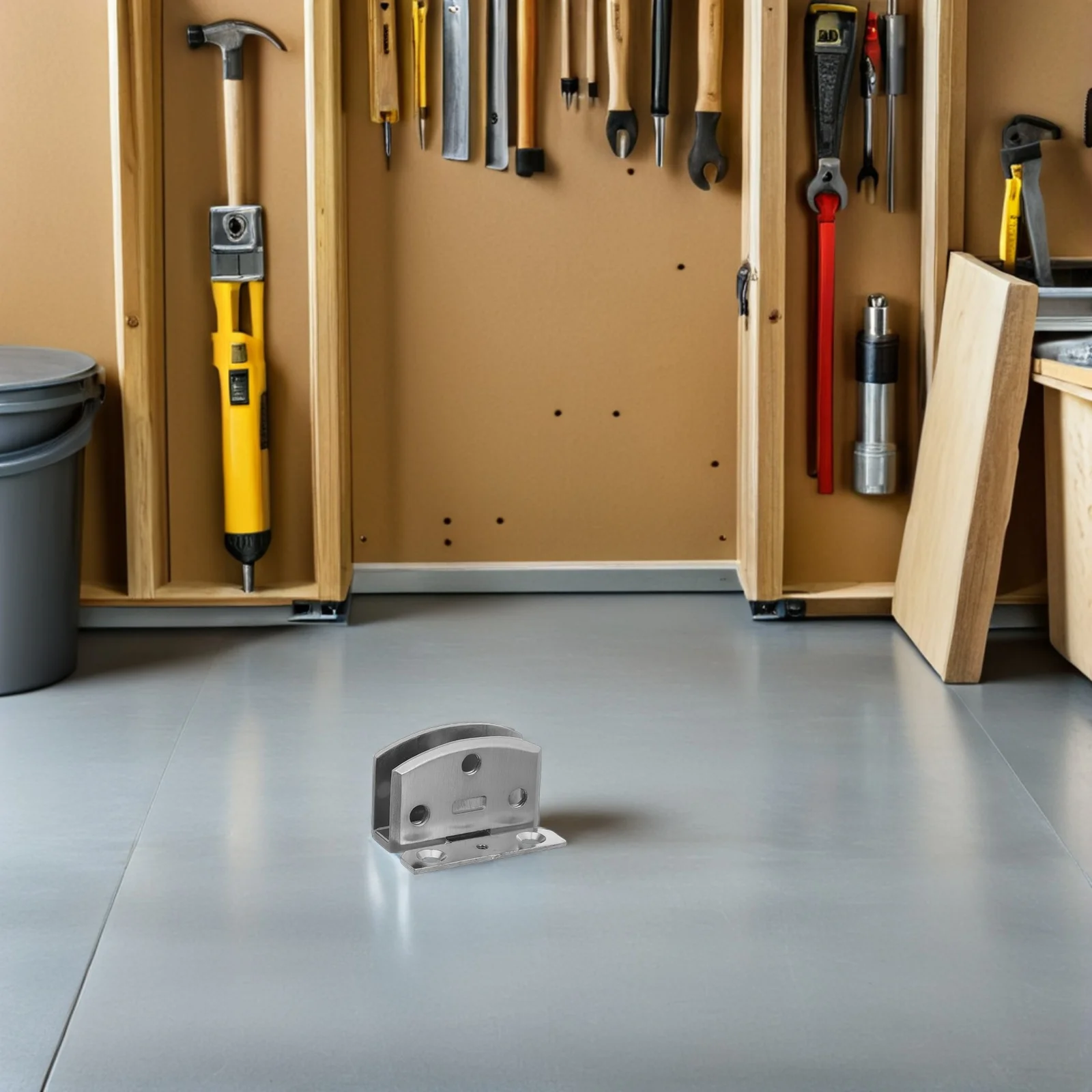 

2Pcs Glass Door Clamp Hinges Heavy Duty Bathroom Mirror Cabinet Replacement Stainless Steel Furniture Accessories 8-9Mm