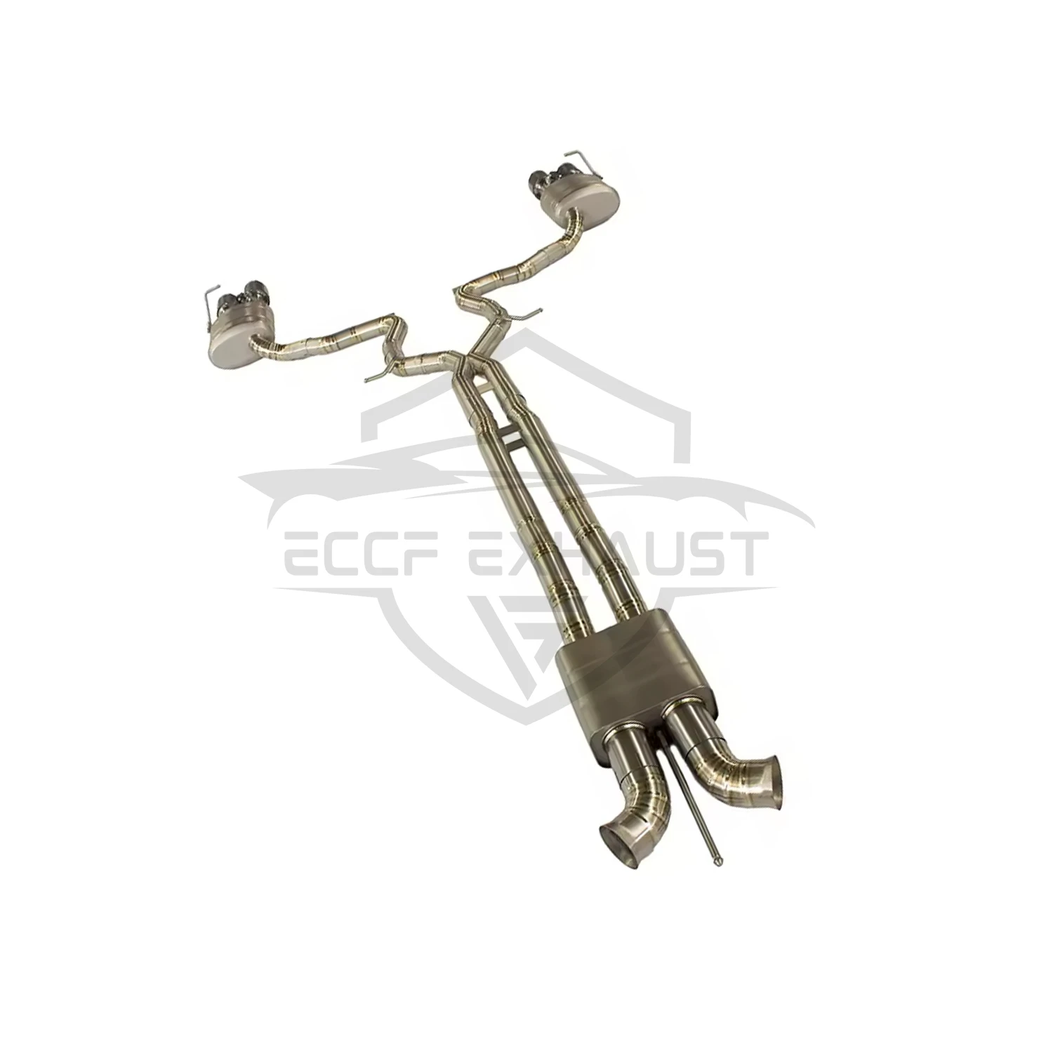 

Выпуск максимум дорожного движения, выхлопная система Catback с клапаном TItani для Porsche Panamera 970 971, Unleash, настоящая производительность выхлопа