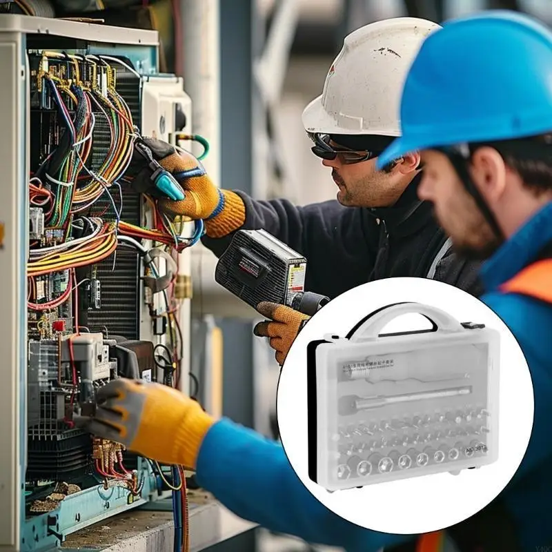 Bộ tuốc nơ vít điện toàn diện đảm bảo toàn và hiệu quả Y4QC