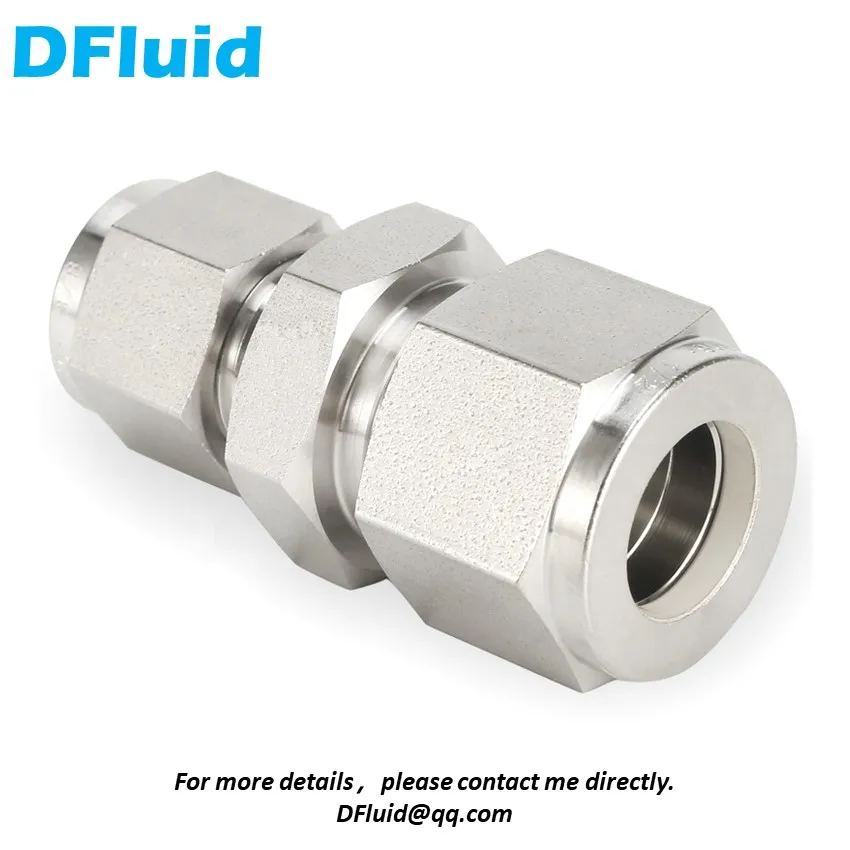 316 Stainless Steel Reducer Union Double Ferrule Compression Connector 1/8 1/4 3/8 1/2 6 Pipe Fitting Water Gas replace Swagelok