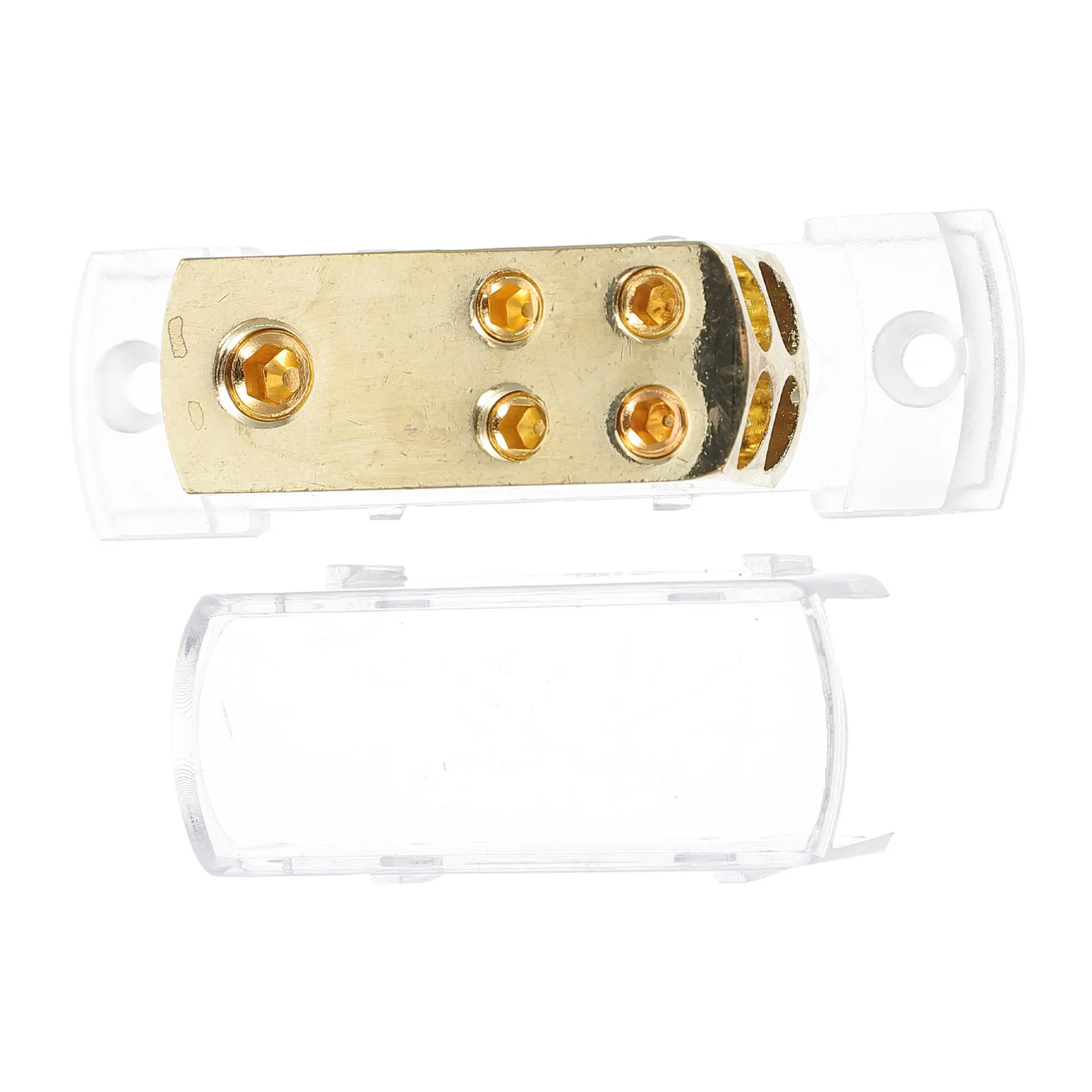 

Car Audio Block Ground Distributor Splitter Box ABS Zinc Alloy Gold Plated Low Loss Firm Contact Stable