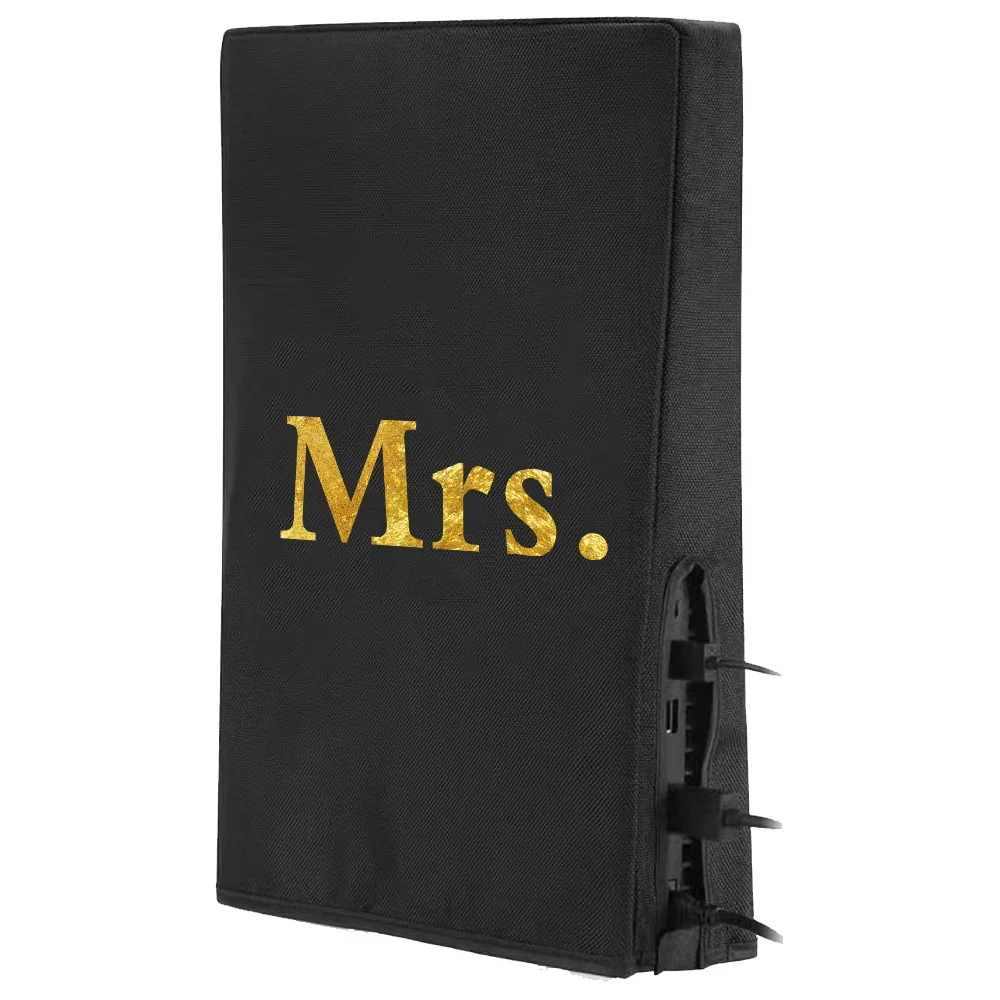 شخصية مخصصة اسم PS5 لعبة وحدة التحكم غطاء حماية أفقي/عمودي PS5 اكسسوارات الغبار غطاء مقاوم منتجات مخصصة