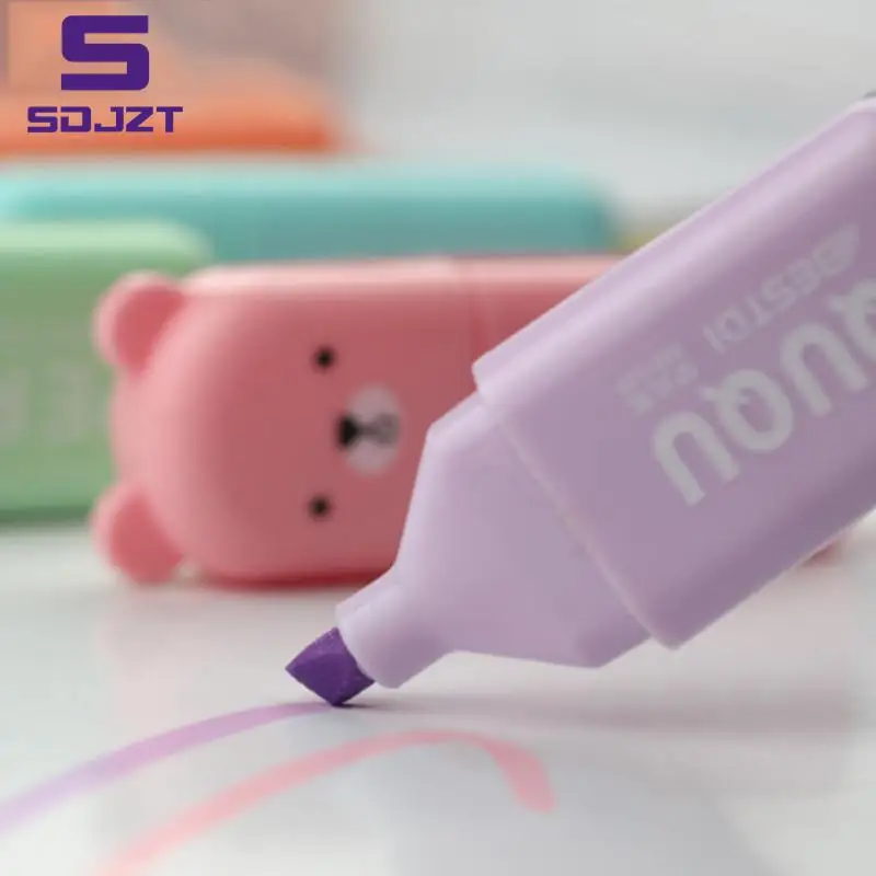 6 шт./набор, флуоресцентные маркеры для макарон