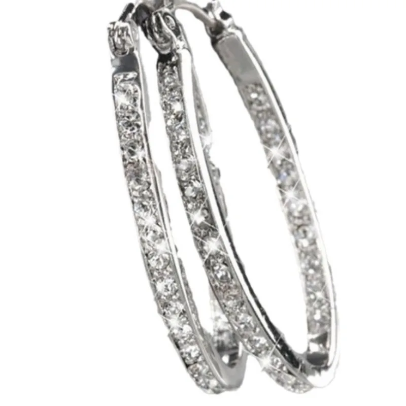 Stylish and elegant ear jewelry, earrings, temperament rings, girlfriend gift birthday