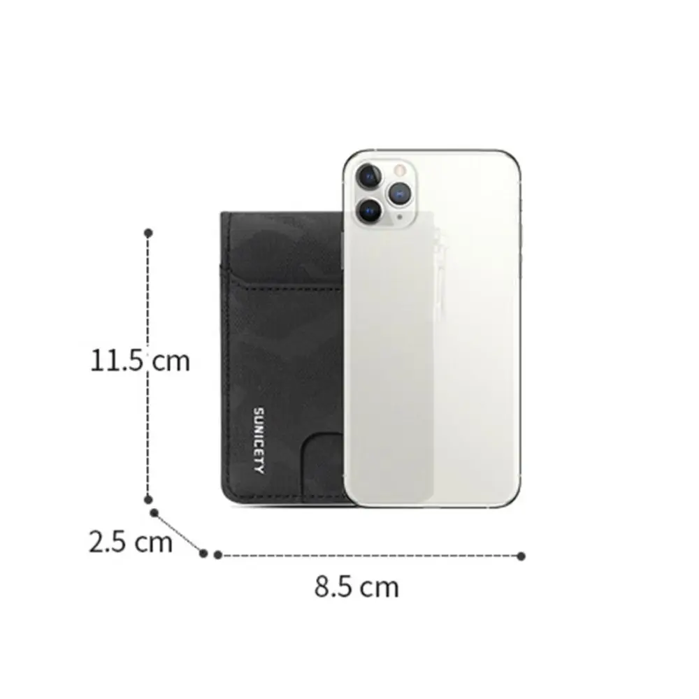 Lederen Case Mode Rits Reis Creditcard Case Grote Capaciteit Portemonnee