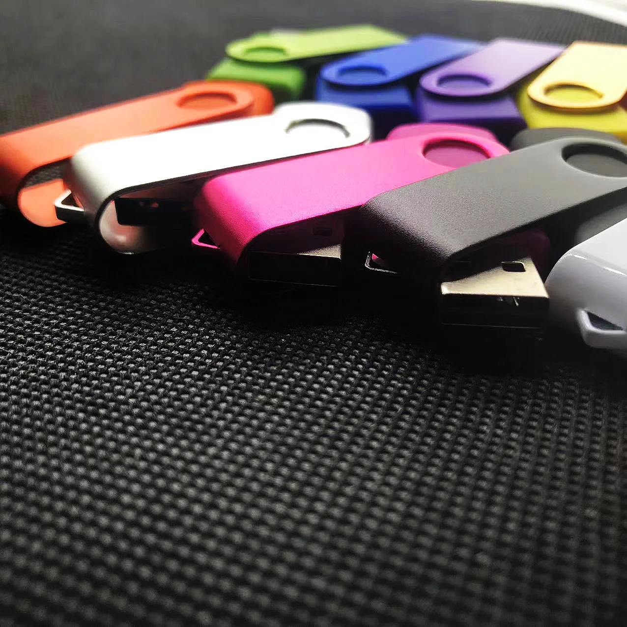 X 10 шт. пользовательская УФ-печать цветной логотип металлические зажимы USB 2,0 4 ГБ 8 ГБ 16 ГБ 32 ГБ 64 ГБ флэш-накопители