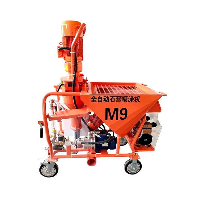 Indoor Wall Fully Automatic Water-filling Plastering Machine Light And Heavy Gypsum Spraying Machine