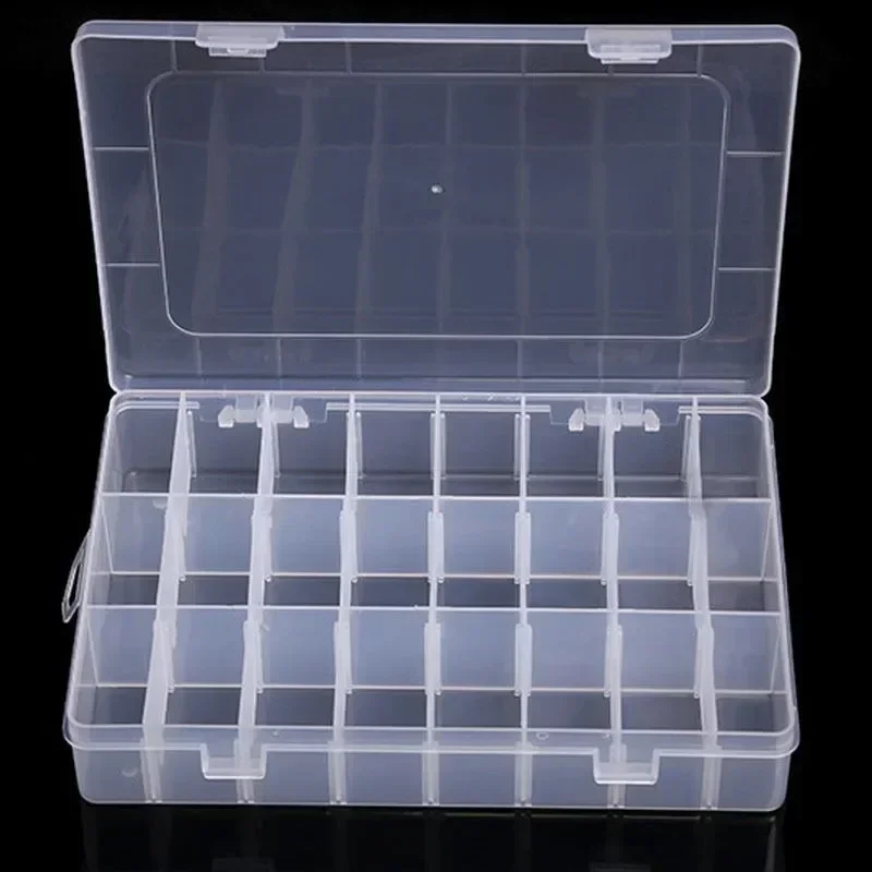 1*Storage Box Dust Proof And Moisture Proof Plastic Transparent With Practical Hook Convenient And Portable Storage Box