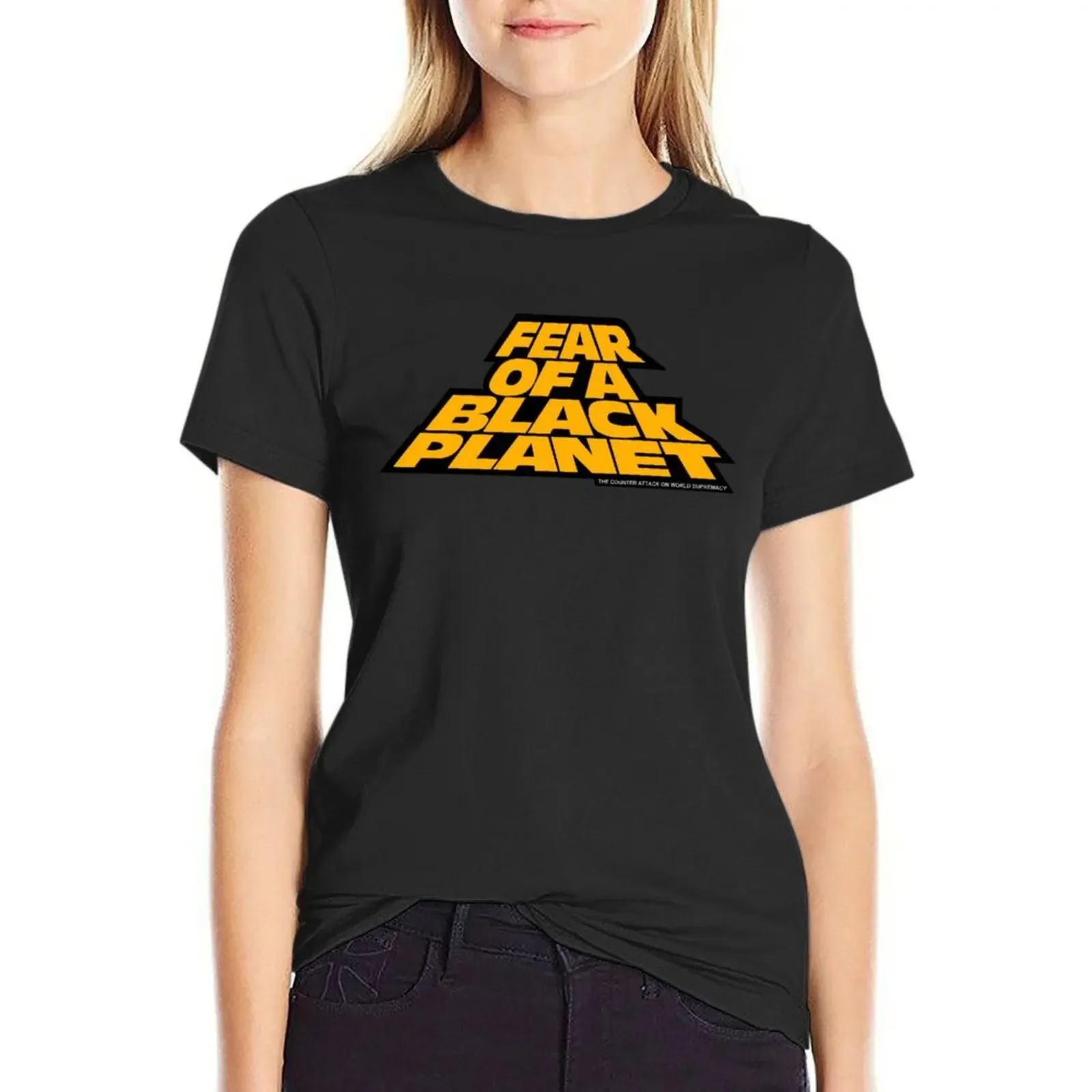 

Fear Of A Black Planet T-Shirt graphics summer tops oversized vintage clothes Women's tee shirt