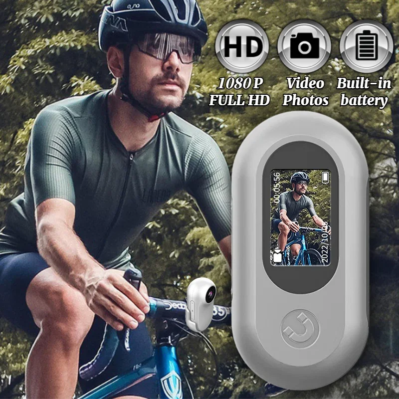 Outdoor 1080P Mini Pokcet Camera HD Screen Action Camera Video Recorder Bike Sports DV Dash Cam Car Bicycle Thumb Camcorder