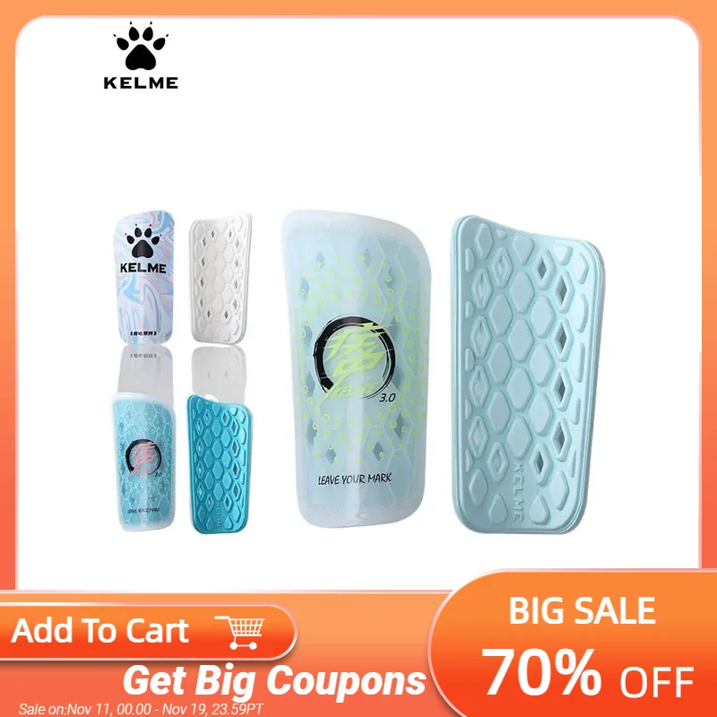 

Kelme Football Leg Protector Adult Match Specific Sports Protective Equipment For Lower Leg Insertion Board Daily Training