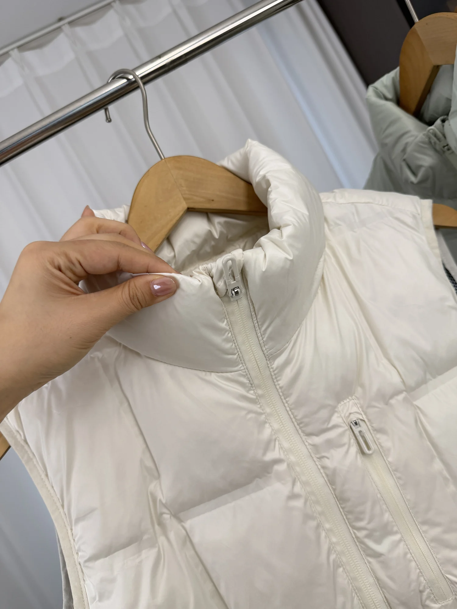 Thickened Stand Collar Cotton Vest Jacket for Men And Women Warmth Reflective Inner Tech Autumn Winter Windproof Outerwear