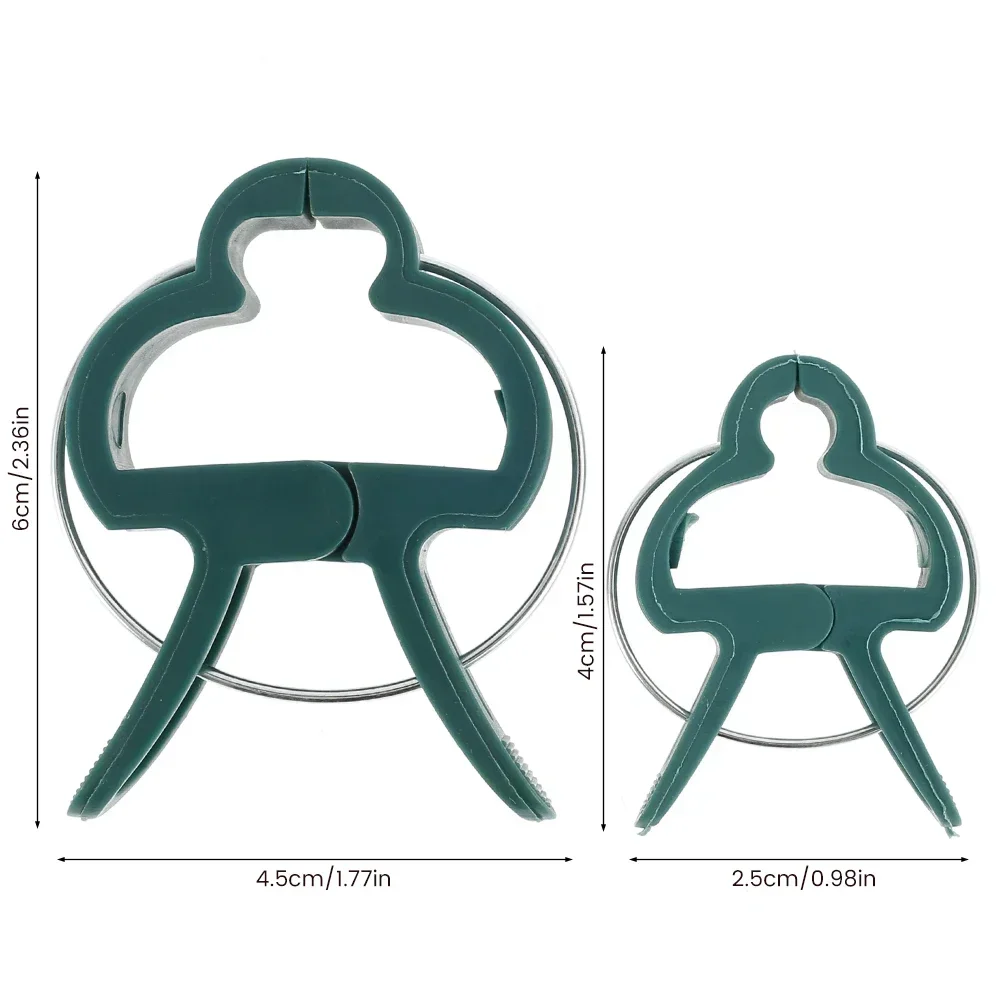 20-500 PCS โรงงานคลิปเรือนกระจกแบบใช้ซ้ําได้วงเล็บยึดลําต้นดอกไม้ VINE ผักมะเขือเทศ Fastener สวนอุปกรณ์