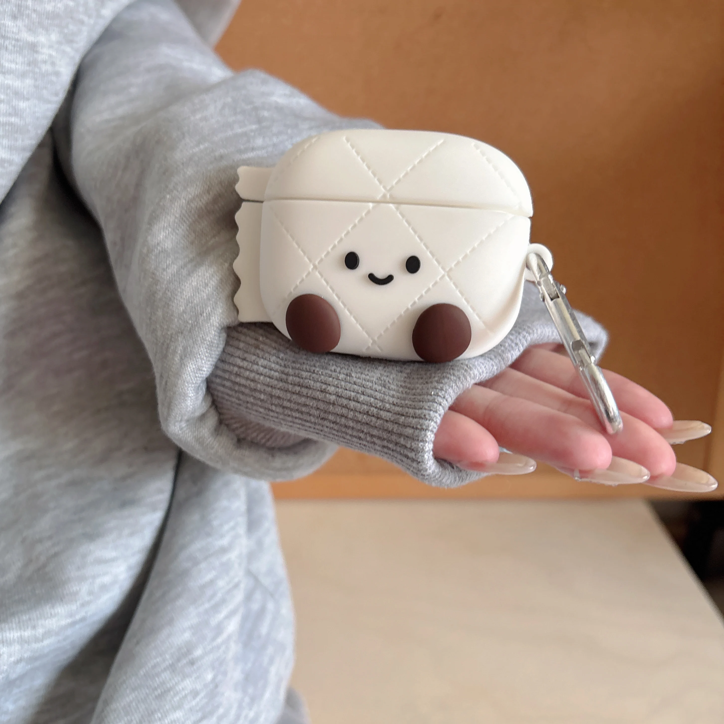 Summer New Cartoon Cute Tissue Doll 3D Simple Silicone Creative Anti Drop Suitable For AirPods1 2 3 4 Pro Pro2
