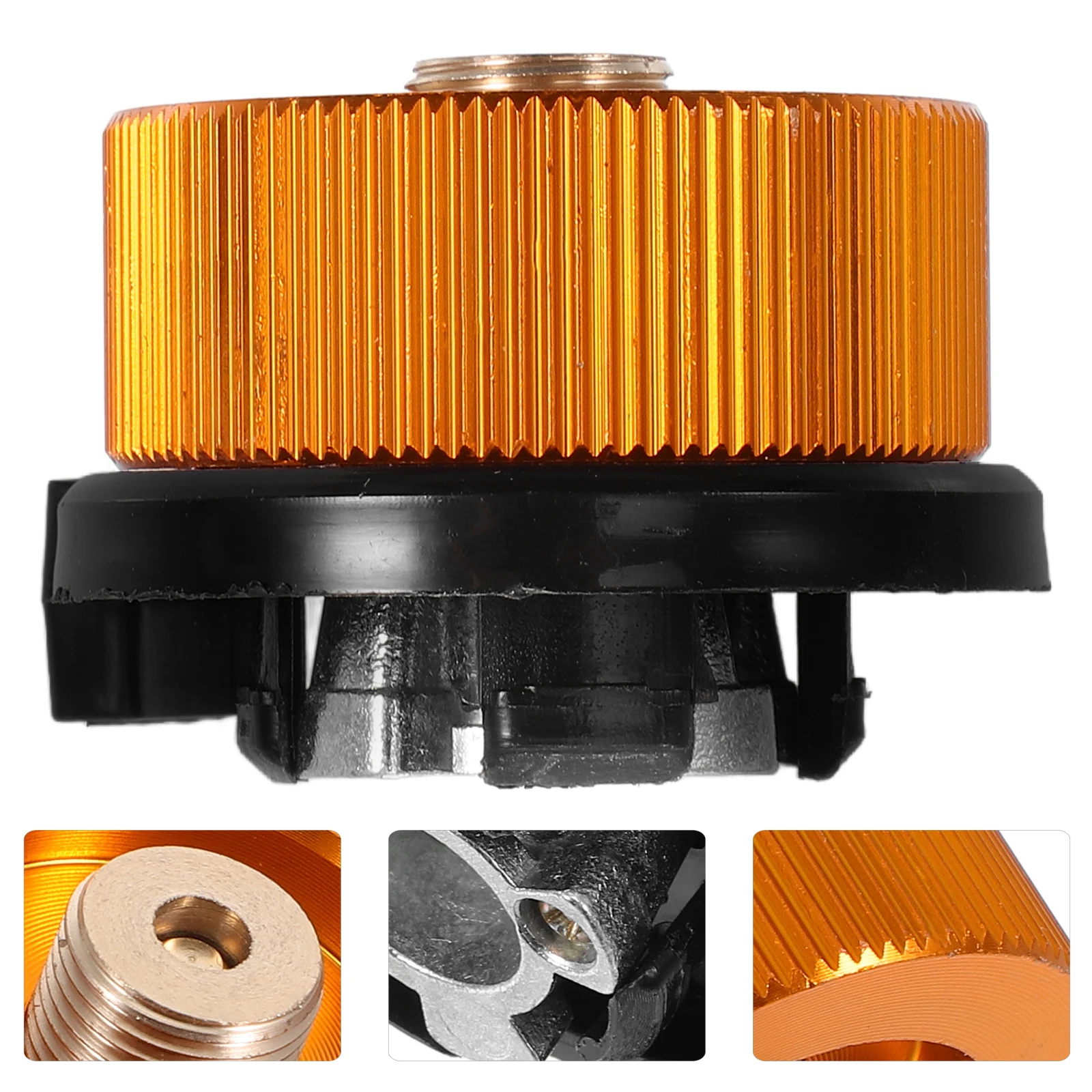 

Stove Adapter Converter For Camping Outdoor Propane Canister Fuel Refill Connector Durable Compact Lightweight Stove Head