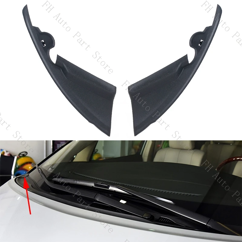 53866-28010 Front Windshield Wiper Corner Cowl Trim Side Trim Cover Plate For Toyota Previa Estima Tarago ACR50 ACR55 2006-2015