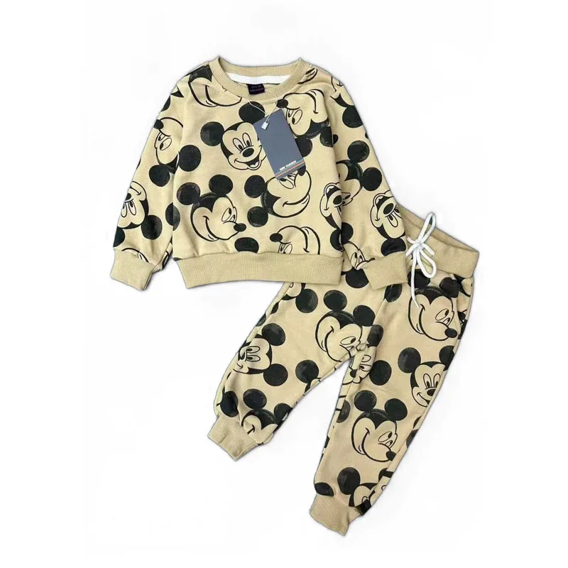 

Autumn Girls Boys cartoon Clothing Suit 0-5year boys Clothes Set Kids Sport Leisure 2Pcs Sets boys Tracksuits