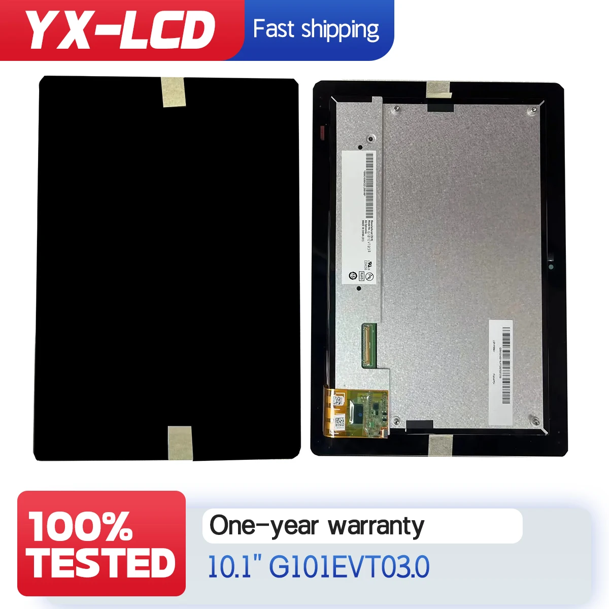 G101EVT03.0 10.1inch 1280x800 LCD display with touch Panel Screen
