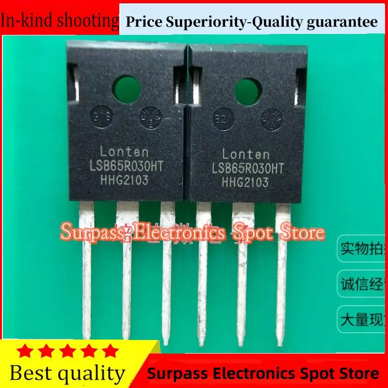 

10PCS-100PCS LSB65R030HT TO-247 650V 100A MOS Price Superiority-Quality guarantee