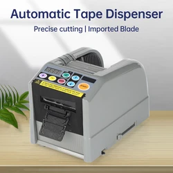 Professional Packing Equipment Automatic Tape Dispenser 2 Tapes Cutting Machine for Various Adhesive Tape/ Elastic Ribbons