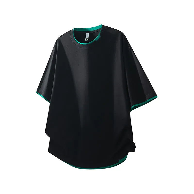 New Short Sleeve Cotton T-Shirts 2026 Summer Casual Men's O-Neck Tops & Tees Youth Outwear Loose Breathable Thin Tshirt Clothing