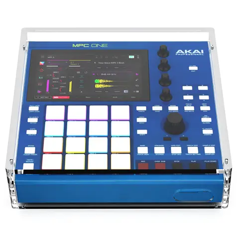 Geekria Acrylic Dust Cover for Akai MPC One G2 One+ One Music Production Center Transparent Protective Shell Magnetic