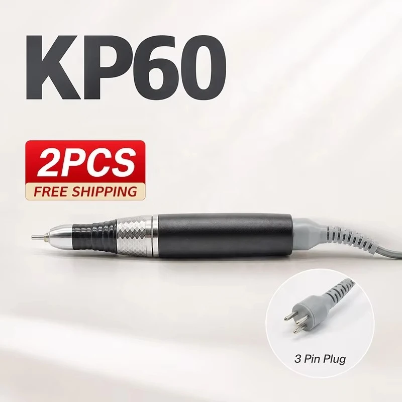 KUPA 60 Compatible Handpiece Replacement 30000RPM Professional Electric Nail E-File for UP200 Nail Drill Machine