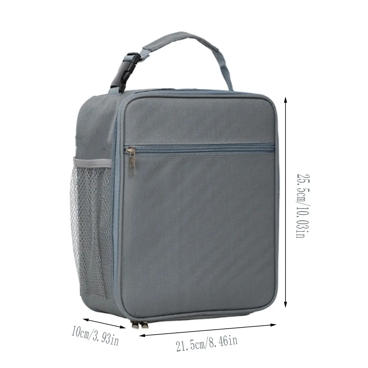 حقيبة حرارية محمولة لصندوق الغداء للعمل مع حقيبة بينتو المحمولة من رقائق الألومنيوم وحقيبة ثلج سميكة وحقيبة صندوق الغداء ذات سعة كبيرة #2