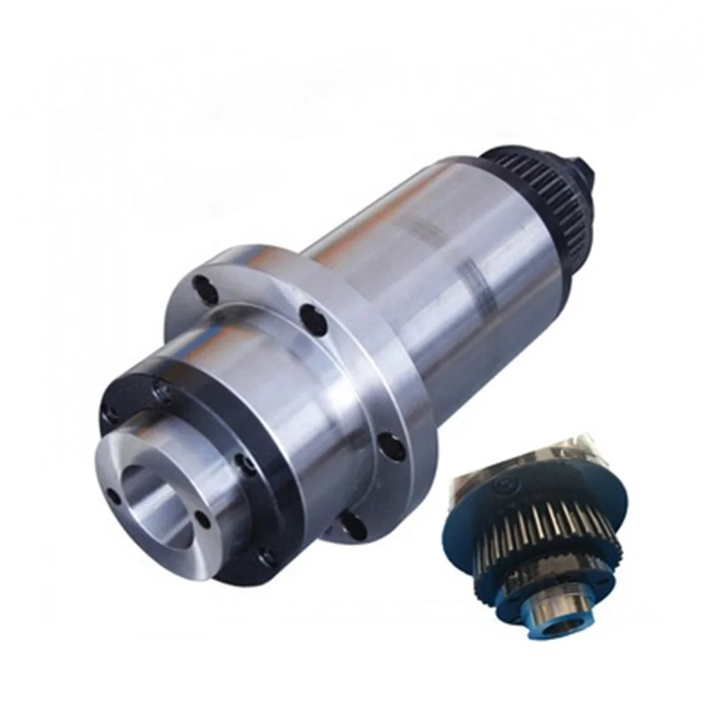ISO20 80mm 8000rpm Automatic Tool Change Spindle Belt Driven Spindle