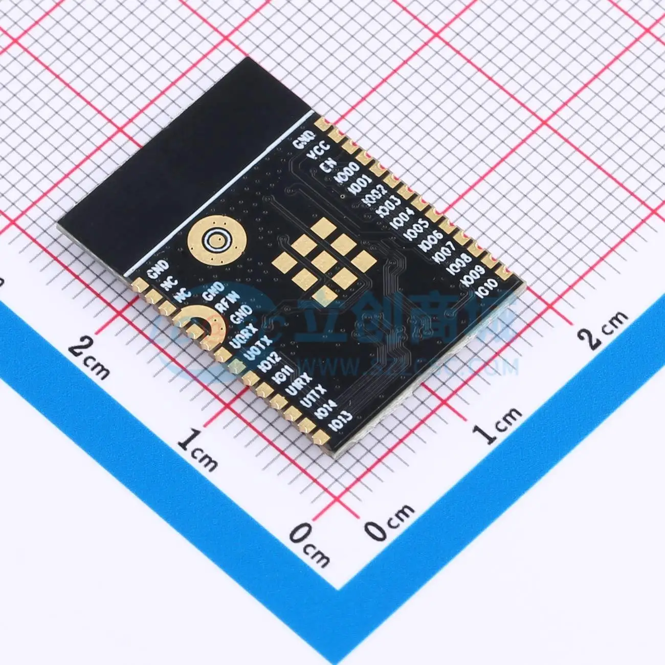 4pcs M528H-WS63 SMD 25x18mm SLE1.0 BLE5.2 802.11b/g/n/ax GPIO UART SPI PWM ADC 2.4GHz WiFi Wireless Module for Smart Home System