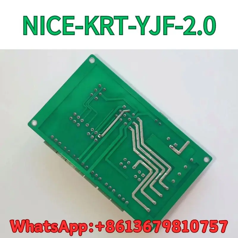 second-hand NICE-KRT-YJF-2.0 elevator car roof plug-in board test OK Fast Shipping