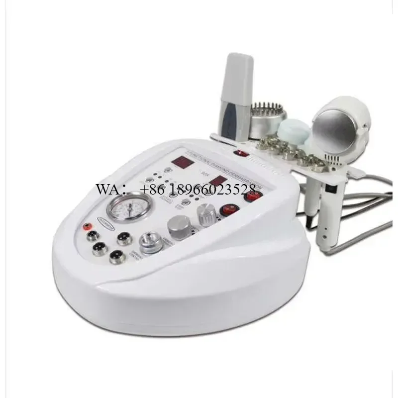 WMWMNU Ultrasonic Scrubber Diamond Microdermabrasion Multifunction Exfoliator Facial Cleansing Device Pore Cleaner
