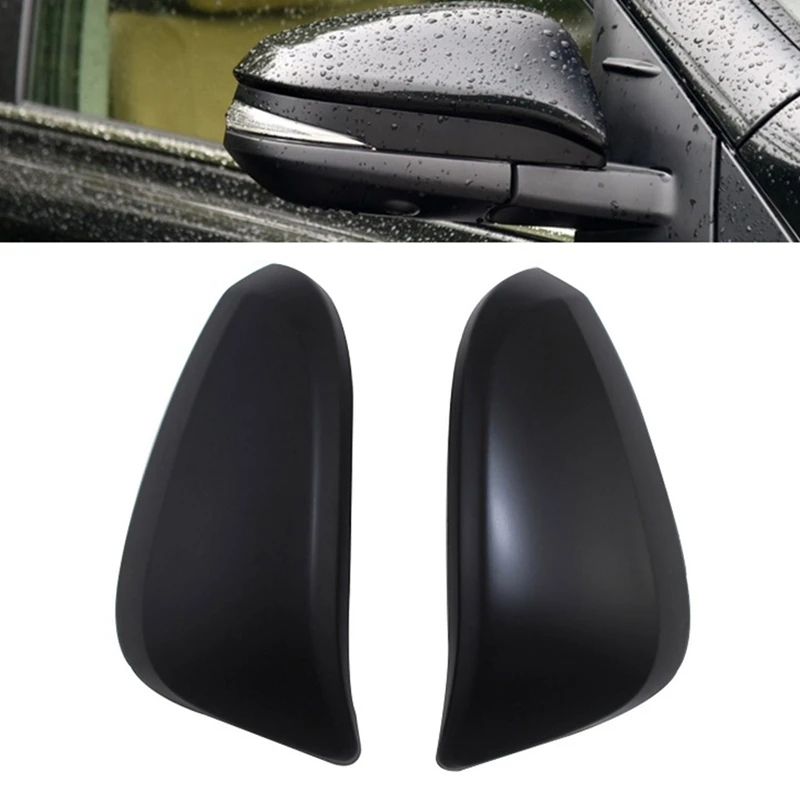 Car Side Rearview Mirror Trim Cover For Toyota Fortuner Innova 2016 2017 2018 2019