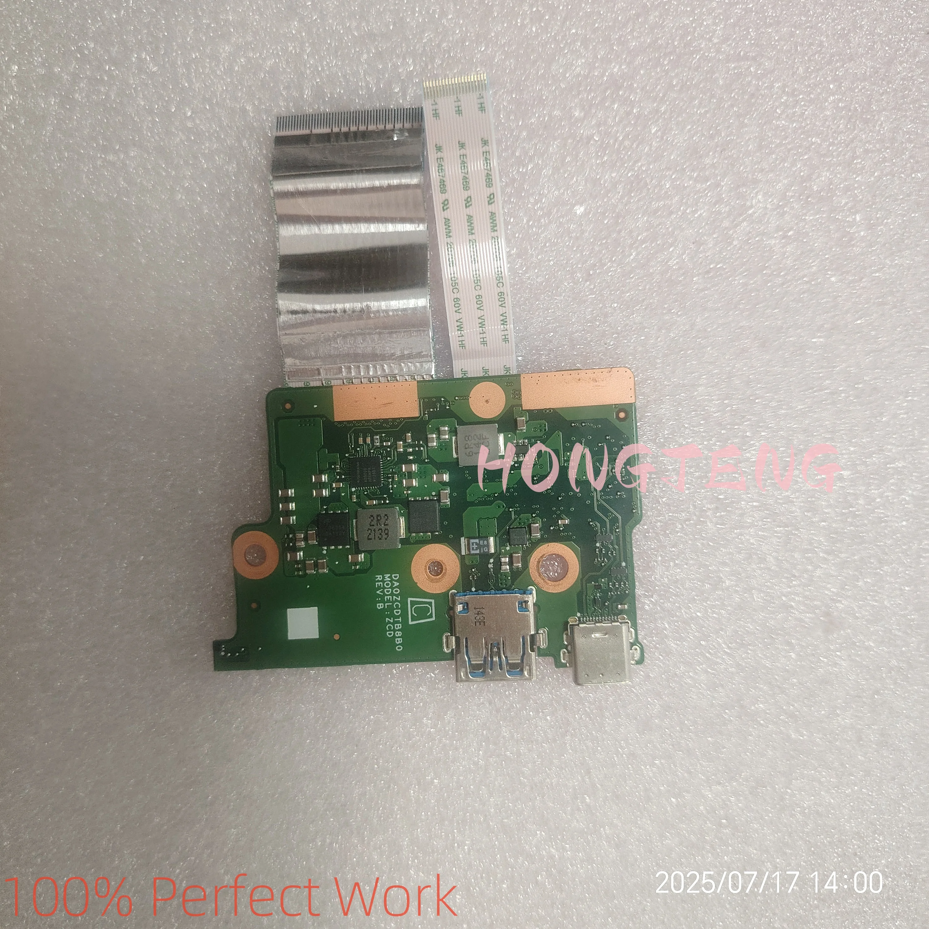 For ACER CHROMEBOOK C734 C734T DA0ZCDTB8B0 USB TYPE-C board with cable Tested Fast Shipping