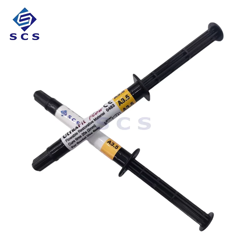 

Wholesale restoration Filling Material Syringe Hybrid Flowable Dental Light Cure Composite Resin Dental Adhesive