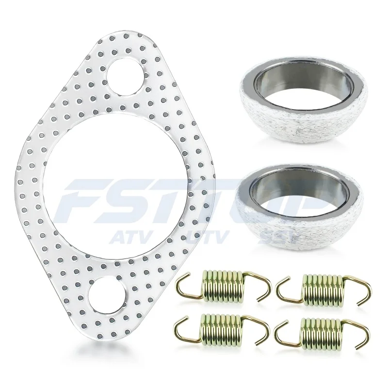 Exhaust silencing gasket spring reconstruction kit for Polaris 01-14 Sportsman400 450 500 Ranger400 425 500 Scrambler500 Hawkeye