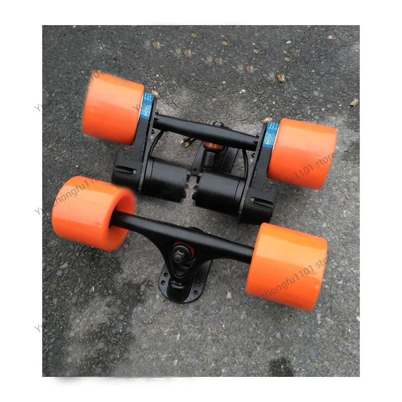 

Electric Skateboard External Motor 5065 Single Drive Double Drive Belt 83mm Large Wheel Skateboard Kit