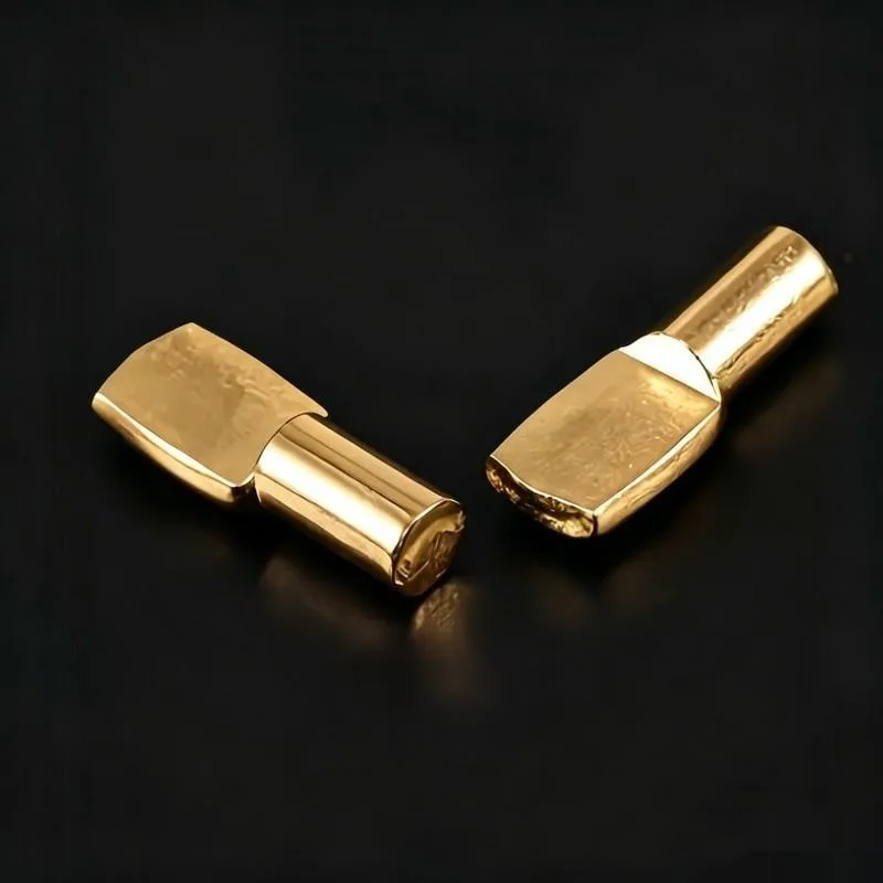 33 pcs Iron Cabinet Pins, 5mm Standard Peg Size and Gold Plated Finish, ideal for Wardrobe Layer Pins