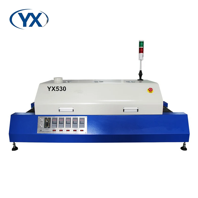 

High Quality Smt Reflow Oven Machine YX530 with Independent Cooling Zone for SMT Production Line Smt Machine