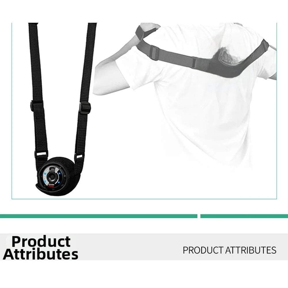 Back Massage Strap For Muscle Strain Relief With Fascia Ball Holder Adjustable Fascial Ball Fixation Auxiliary Strap