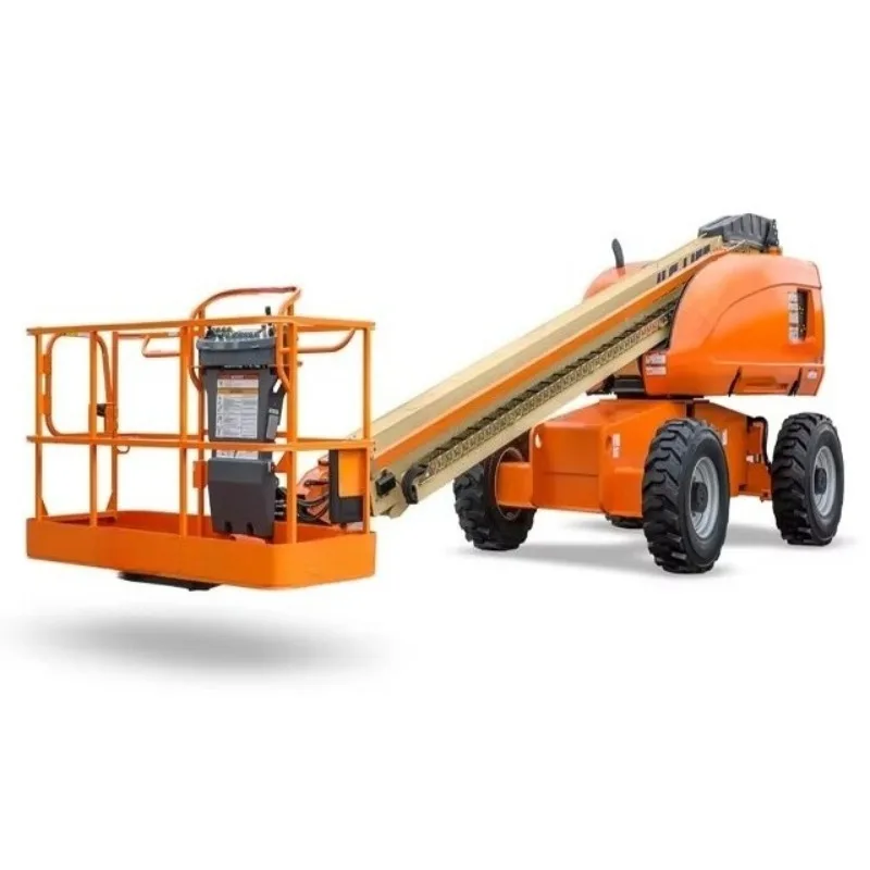 Versatile 14m Articulated Boom Lift Self Propelled Diesel Manlift For Multiple Application High Reach Aerial Tool