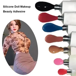 Silicone Doll Makeup And Beauty Silicone Rubber Adhesive Model Private Body DIY Coloring No Fading Crack Repair Soft Flexible