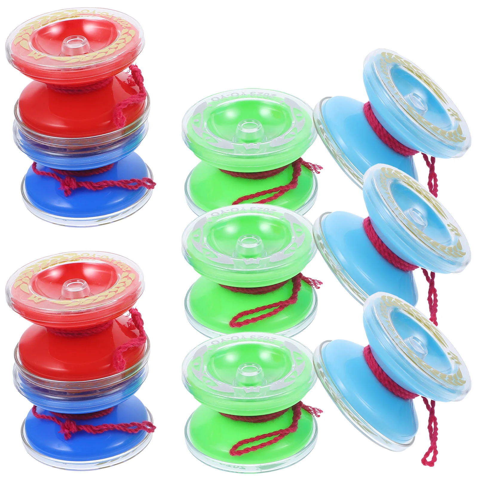 

10 Pcs Toy Yo-yo Light up Ball Bearing Kids Yo-yo Toy Kids Yo-yo Toys for Kids Blue Educational Plaything Shine