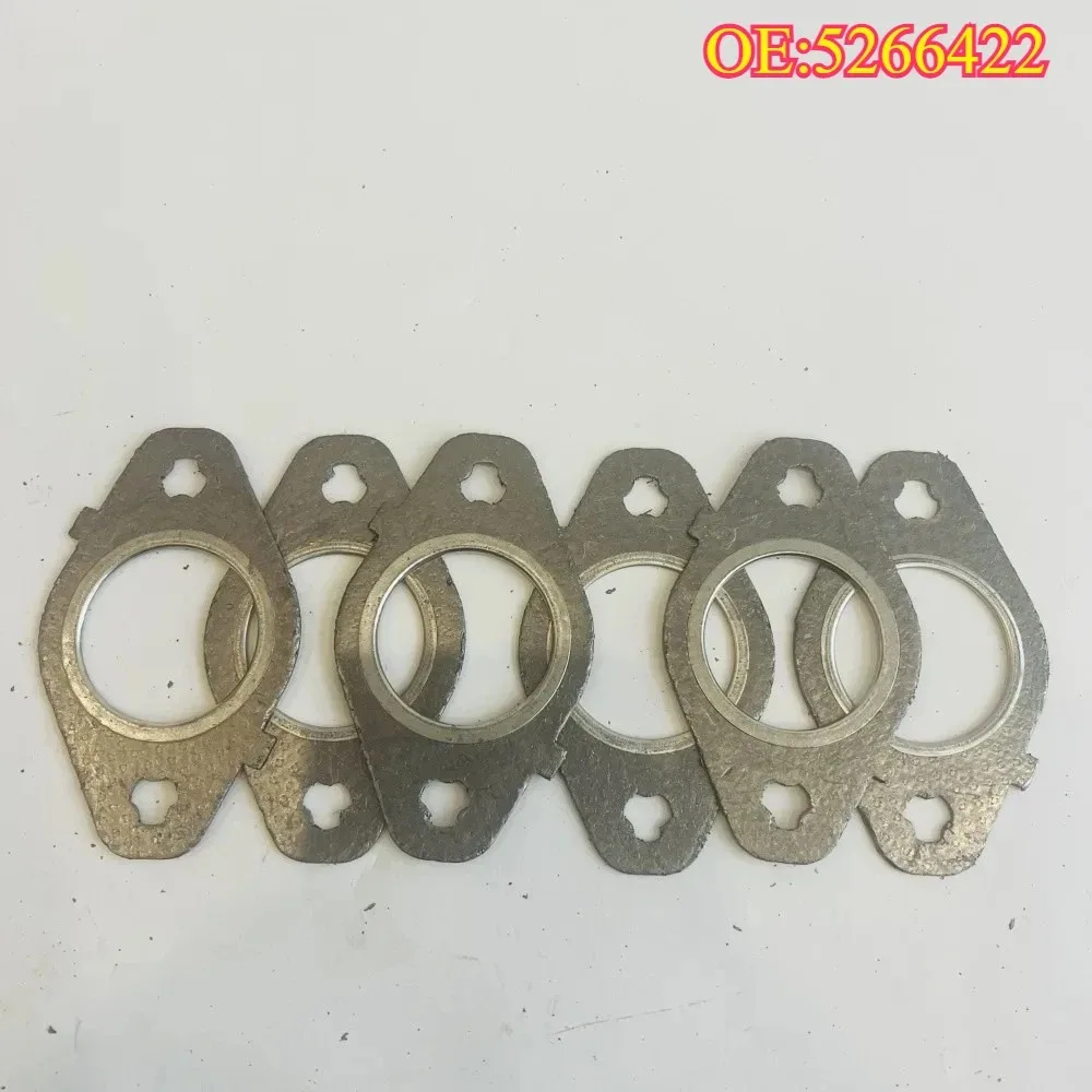 High quality New For 6PCS 5266422 1998-15  Ram  5.9L 6.7L 24V  Exhaust Manifold Gaskets